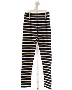 CREWCUTS  BLUE KNIT STRIPED  LEGGINGS