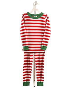 HANNA ANDERSSON  RED KNIT STRIPED  LOUNGEWEAR