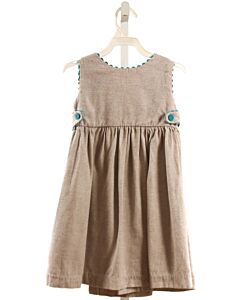 BELLA BLISS  GRAY    DRESS WITH RIC RAC