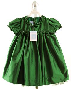 BELLA BLISS  GREEN TAFFETA   PARTY DRESS WITH TULLE