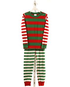 HANNA ANDERSSON  GREEN  STRIPED  LOUNGEWEAR