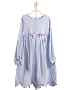 ISHTEX  LT BLUE    KNIT DRESS
