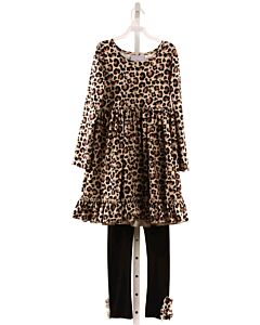 SERENDIPITY  BROWN VELOUR   2-PIECE OUTFIT