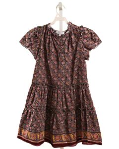 HUNTER BELL  GRAY  FLORAL  DRESS