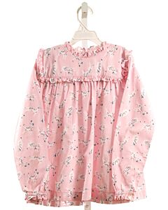 JAMES & LOTTIE  PINK  PRINT  DRESS SHIRT