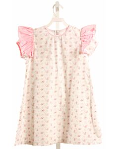 DONDOLO  PINK  FLORAL  DRESS