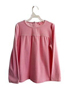 BISBY BY LITTLE ENGLISH  PINK VELOUR   SHIRT-LS
