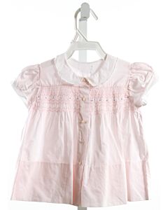 NO TAG  LT PINK   SMOCKED DRESS