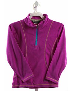 BOULDER GEAR  PURPLE FLEECE   PULLOVER