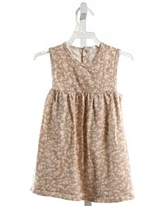 JAMIE KAY  LT PINK  FLORAL  KNIT DRESS