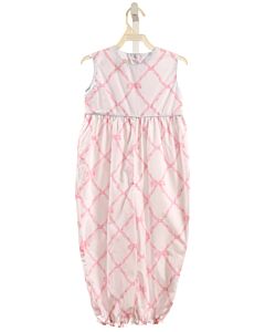 THE BEAUFORT BONNET COMPANY  LT PINK    ROMPER