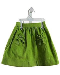 KATE & LIBBY  GREEN CORDUROY   SKIRT