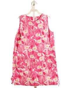 LILLY PULITZER  HOT PINK   PRINTED DESIGN DRESS