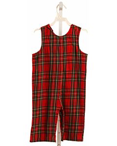 FUNTASIA TOO  RED  PLAID  LONGALL
