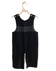 ANAVINI  BLUE   SMOCKED LONGALL