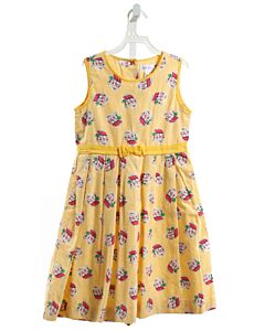 RACHEL RILEY  YELLOW  PRINT  DRESS