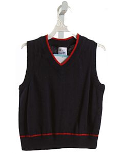 FLORENCE EISEMAN  NAVY    SWEATER VEST