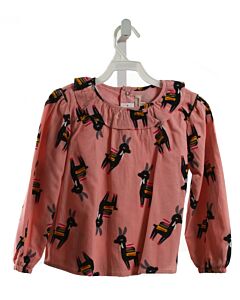 CATIMINI  PINK  PRINT  SHIRT-LS