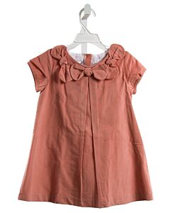 BELLA BLISS  PINK CORDUROY   DRESS WITH BOW