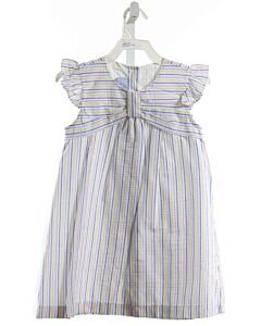 BELLA BLISS  MULTI-COLOR SEERSUCKER STRIPED  DRESS