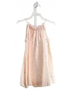 BELLA DAHL  LT PINK LINEN   DRESS