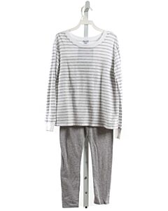 SPLENDID  GRAY KNIT STRIPED  2-PIECE OUTFIT