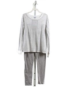 SPLENDID  GRAY KNIT STRIPED  2-PIECE OUTFIT