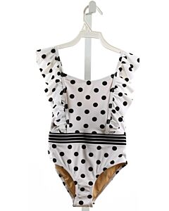 SHADE CRITTERS  BLACK  POLKA DOT  1-PIECE SWIMSUIT