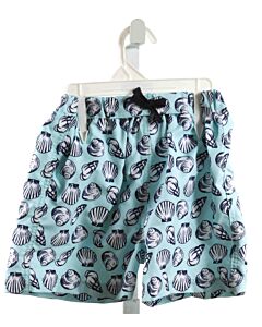 RACHEL RILEY  AQUA  PRINT  SWIM TRUNKS