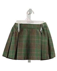 THE BEAUFORT BONNET COMPANY  GREEN  PLAID  SKIRT