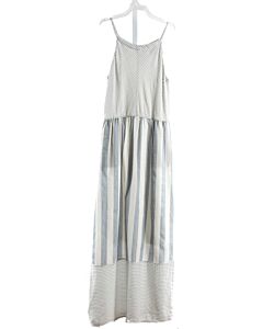 PAPER CRANE  GRAY  STRIPED  DRESS