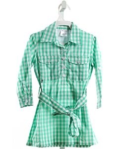 PRODOH  MINT  GINGHAM  DRESS