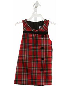 FLORENCE EISEMAN  RED  PLAID  DRESS