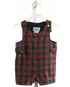 FLORENCE EISEMAN  RED  PLAID  JON JON