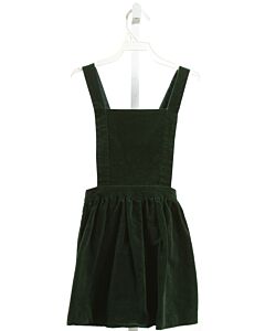 BISBY BY LITTLE ENGLISH  GREEN VELVET   DRESS