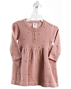 KORANGO  PINK  SWISS DOT  KNIT DRESS