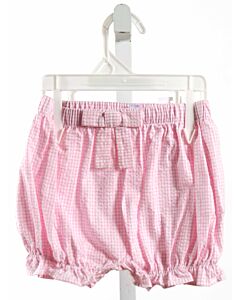 LITTLE ENGLISH  PINK SEERSUCKER GINGHAM  BLOOMERS