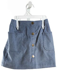 LITTLE ENGLISH  BLUE CORDUROY   SKIRT