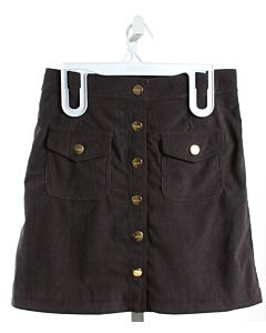 IMOGA  BLACK CORDUROY   SKIRT