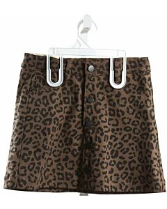 DL1961  BROWN  PRINT  SKIRT