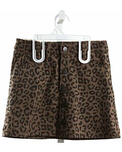 DL1961  BROWN  PRINT  SKIRT