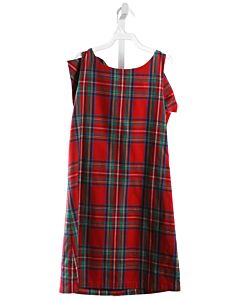 BROWN BOWEN COMPANY  RED  PLAID  DRESS