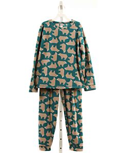 TEA  GREEN FLEECE   LOUNGEWEAR