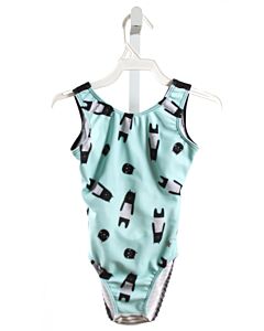 DESTIRA  AQUA  PRINT  LEOTARD