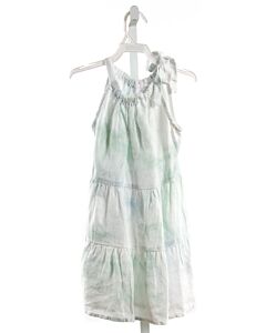 BELLA DAHL  LT BLUE LINEN   DRESS