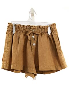 BELLA DAHL  BROWN LINEN   SHORTS