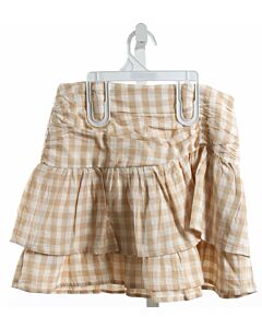 MAYORAL  IVORY  GINGHAM  SKIRT