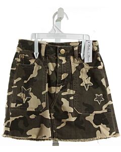 DL1961  FOREST GREEN    SKIRT