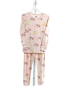 TEA  PINK  PRINT  LOUNGEWEAR