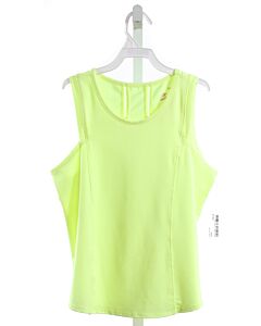 LUCKY IN LOVE  BRIGHT YELLOW    KNIT TANK